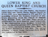 Church Plaque (Ref. 812)