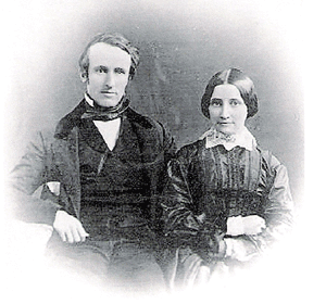 Lucy Ware Webb and Rutherford B Hayes