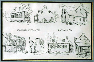 Sketches of Riverside, circa 1929