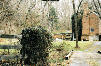 Wares Mill Entrance Sign